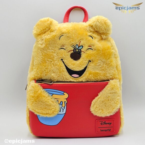 Loungefly Disney Winnie The Pooh Honey Pot Plush Mini Backpack New main image 5